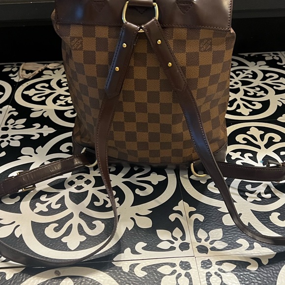 Authentic Louis Vuitton Damier Ebene SoHo backpack - Picture 14 of 14
